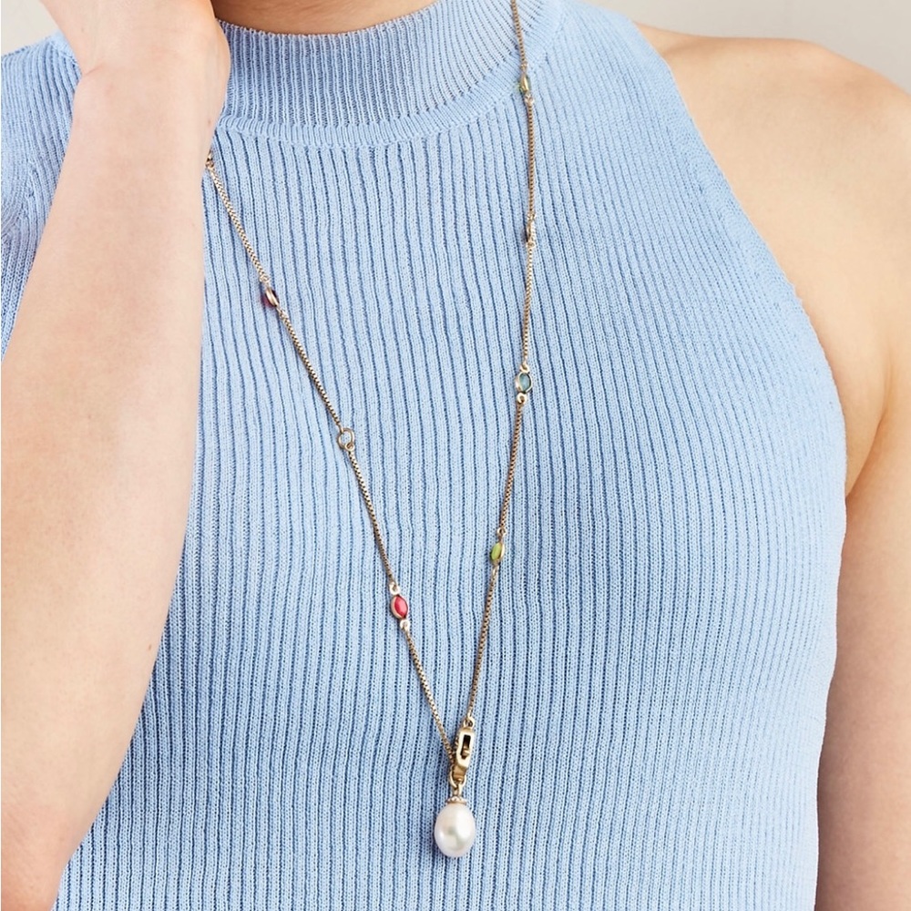Stella & Dot Modern Bohemian lariat necklace.